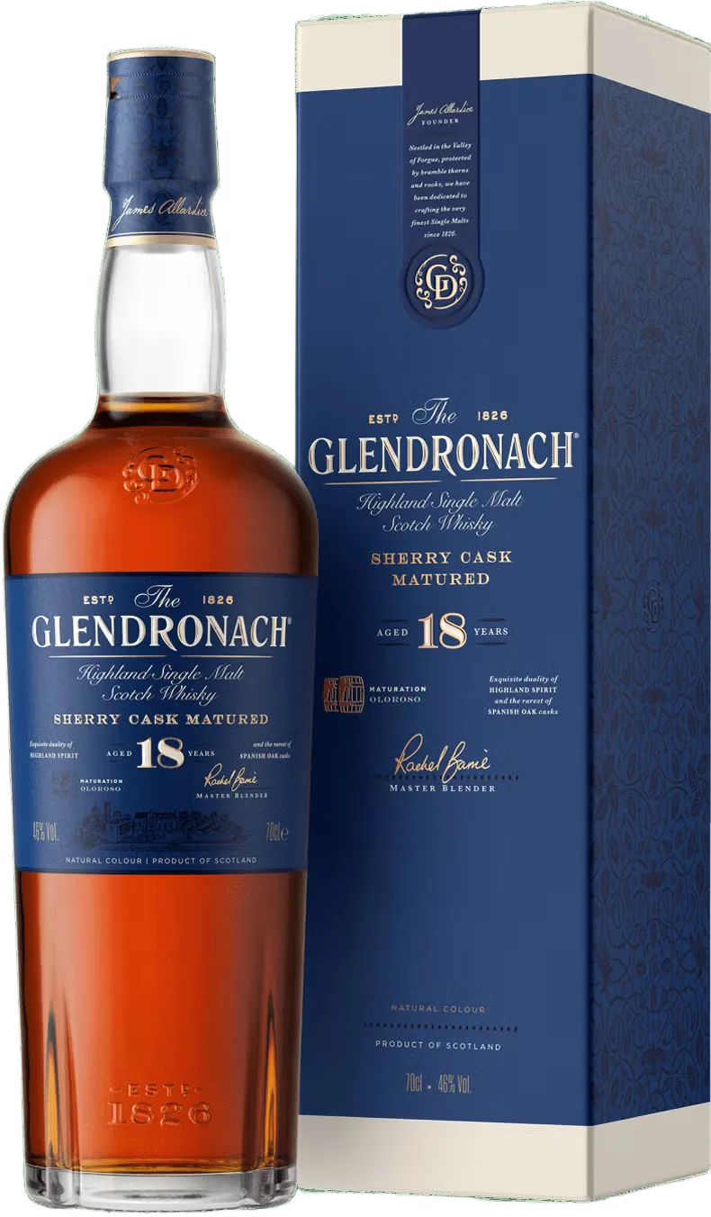 GLENDRONACH 18年 シェリーカスク Glendronach 18 Year Sherry Cask Matured — Glendronach | SipSense